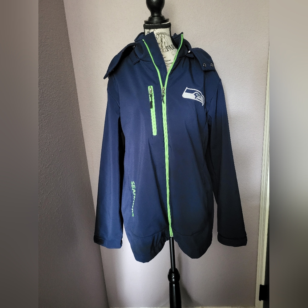NFl Seahawks softshell hood jacket